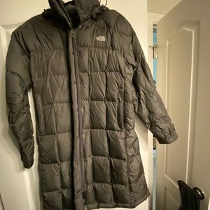 Women’s northface parka 600 grey